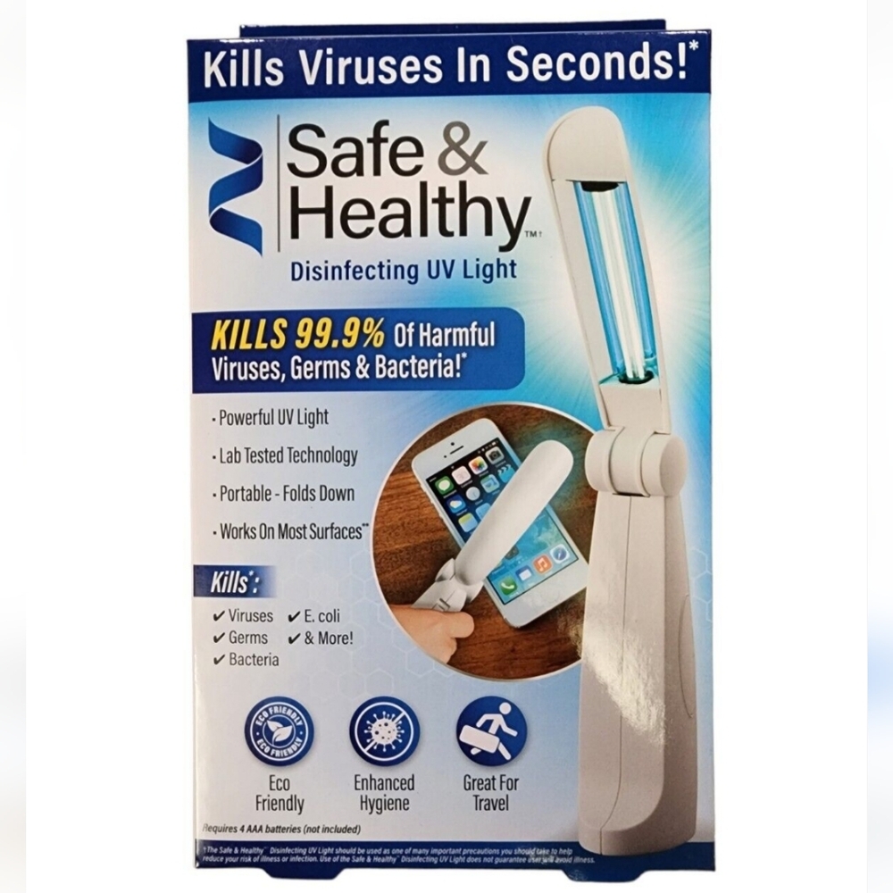 Safe & Healthy Disinfecting UV Light New